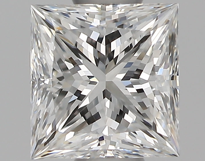 1/2 Carat Princess Cut Natural Diamond - E VVS1 - 0.58ct - EX Cut Grade