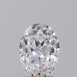 2 Carat Oval - Natural Diamond - 2.01 - D - SI1 - VG - EX - EX