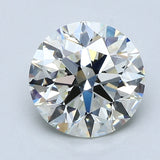 2 Carat Round - Natural Diamond - 1.9 - K - VS2 - EX - EX - EX