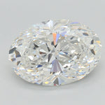 1.5 Carat Oval Cut Natural Diamond - F VS1 - 1.71ct - EX Symmetry Grade