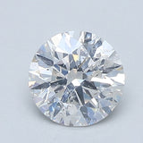 1 Carat Round - Natural Diamond - 1.04 - F - I1 - EX - VG - G