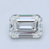 2.5 Carat Emerald - Natural Diamond - 2.55 - H - IF - VG - EX - EX