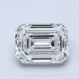 1 Carat Emerald - Natural Diamond - 1.31 - H - VS2 - EX - EX