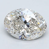 1.5 Carat Oval - Natural Diamond - 1.5 - I - SI2 - VG - EX - EX