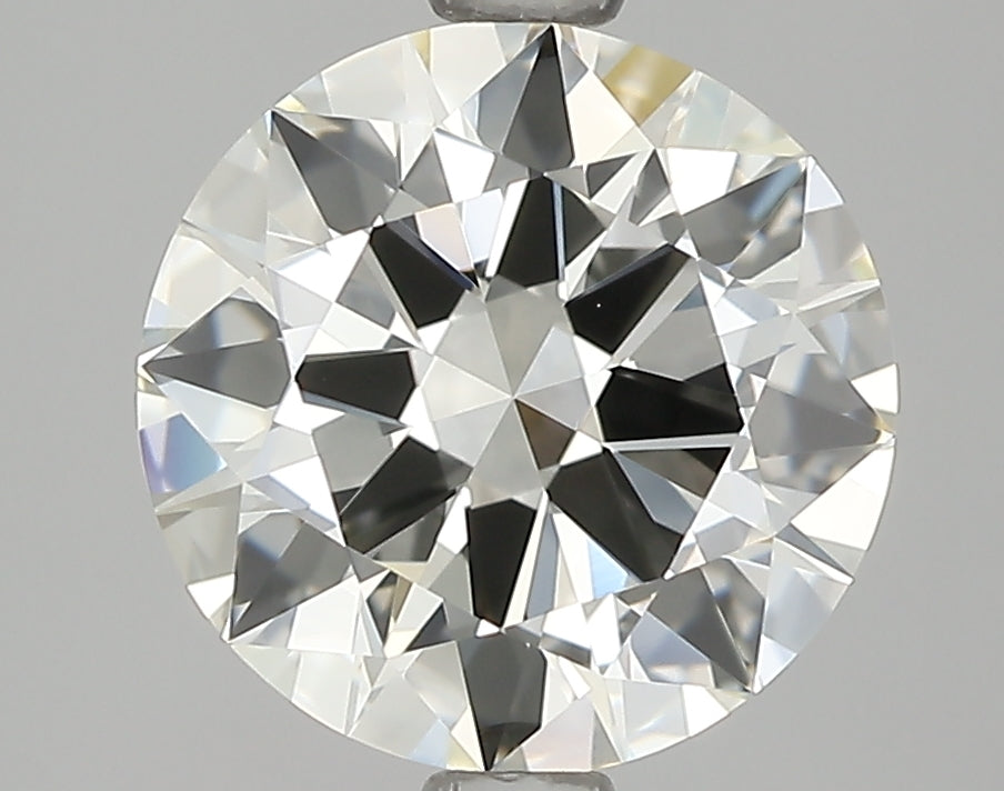 1.5 Carat Round Cut Natural Diamond - K VS2 - 1.5ct - EX Cut Grade