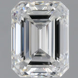 1.5 Carat Emerald - Natural Diamond - 1.5 - F - VVS1 - VG - EX - EX