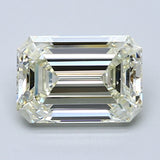 3 Carat Emerald - Natural Diamond - 3.09 - N - SI1 - VG - EX - EX