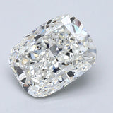 2.5 Carat Cushion - Natural Diamond - 2.53 - I - VVS2 - EX - EX - EX