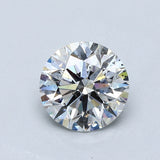 1.5 Carat Round - Natural Diamond - 1.71 - F - SI2 - EX - EX - EX
