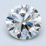 2 Carat Round Cut Natural Diamond - H SI1 - 2.0ct - VG Cut Grade
