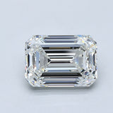 4 Carat Emerald - Natural Diamond - 4.01 - H - VVS1 - EX - EX - EX