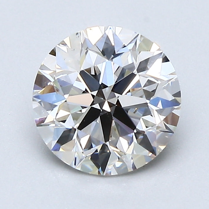 1.5 Carat Round Cut Natural Diamond - I SI1 - 1.4ct - EX Cut Grade