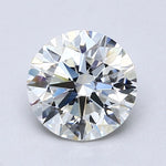 1.5 Carat Round Cut Natural Diamond - H VS2 - 1.4ct - EX Cut Grade
