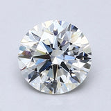 1.5 Carat Round Cut Natural Diamond - H VS2 - 1.4ct - EX Cut Grade