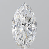 2 Carat Marquise - Natural Diamond - 2.01 - D - SI1 - VG - EX - EX