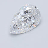2.5 Carat Pear - Natural Diamond - 2.5 - D - SI1 - VG - EX - VG