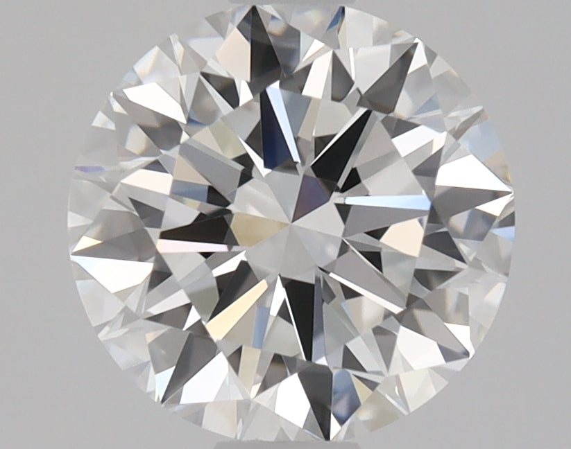 1 Carat Round Cut Natural Diamond - E VVS1 - 1.3ct - EX Cut Grade
