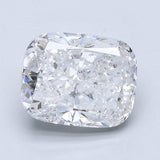 3 Carat Cushion Cut Natural Diamond - D I1 - 3.27ct - VG Cut Grade