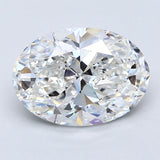 2.5 Carat Oval Cut Natural Diamond - F VS1 - 2.52ct - EX Cut Grade