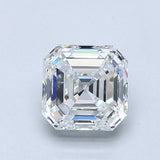 1 Carat Asscher - Natural Diamond - 1.2 - H - VVS2 - VG - EX - EX