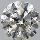2 Carat Round - Natural Diamond - 1.91 - J - SI2 - EX - EX - EX