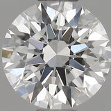 1/2 Carat Round Cut Natural Diamond - E VVS1 - 0.58ct - EX Cut Grade