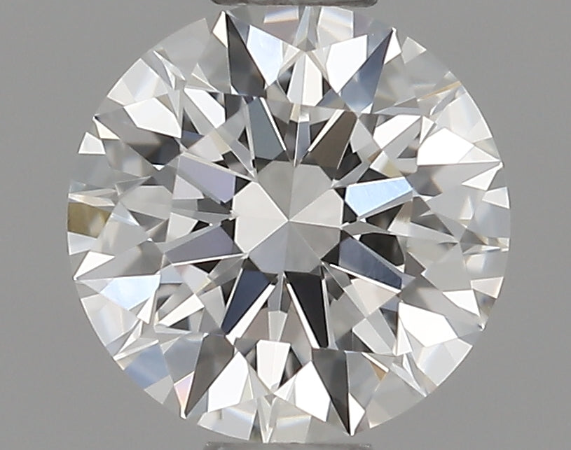 1/2 Carat Round Cut Natural Diamond - E VVS1 - 0.58ct - EX Cut Grade