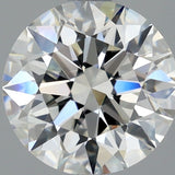 1 Carat Round - Natural Diamond - 1.02 - H - VVS2 - EX - EX - EX