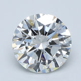 2 Carat Round - Natural Diamond - 1.9 - G - VS1 - EX - EX - EX