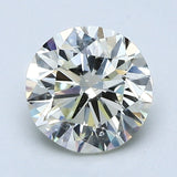 1.5 Carat Round - Natural Diamond - 1.5 - L - I1 - G - VG - G