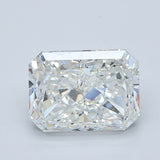 5 Carat Radiant - Natural Diamond - 5.01 - H - VS1 - EX - EX - EX