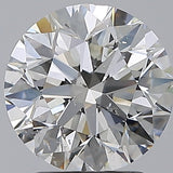 2.5 Carat Round - Natural Diamond - 2.5 - H - SI2 - EX - EX - EX