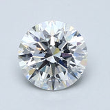1 Carat Round - Natural Diamond - 1.2 - F - SI1 - EX - EX - EX