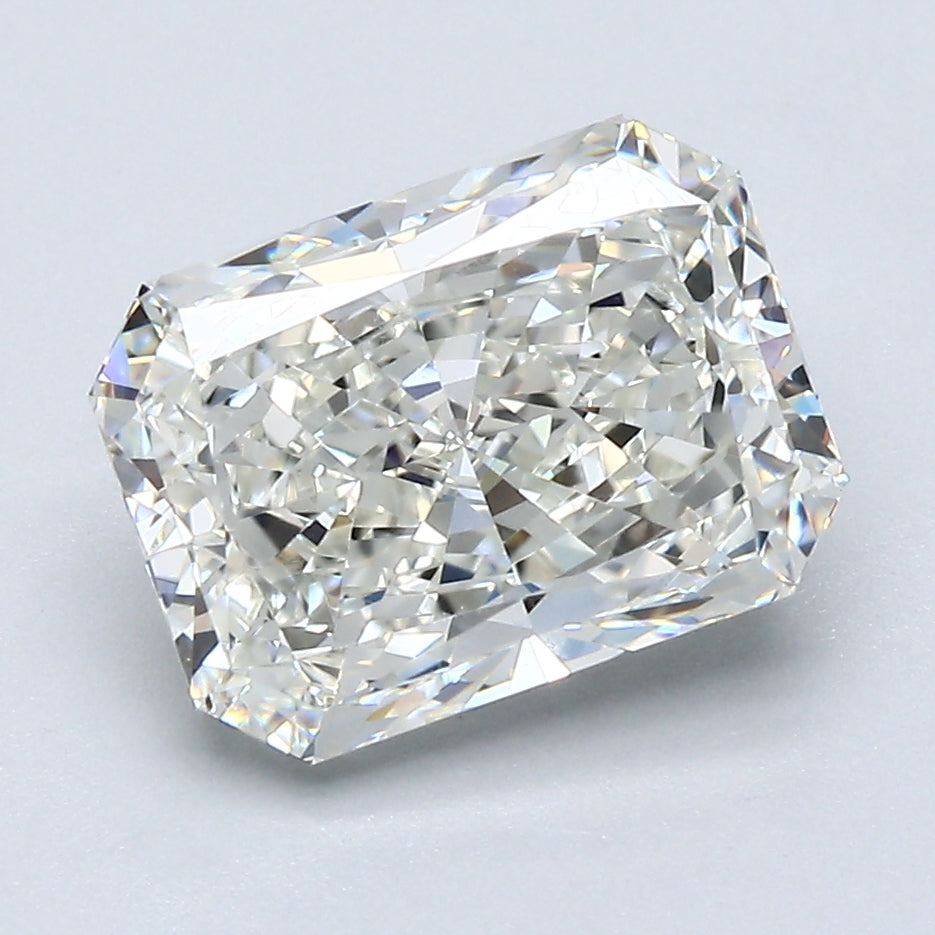 3 Carat Radiant Cut Natural Diamond - I VVS2 - 3.02ct - VG Cut Grade