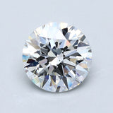 2.5 Carat Round - Natural Diamond - 2.76 - F - SI1 - EX - EX - EX