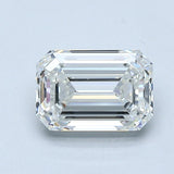 1 Carat Emerald - Natural Diamond - 1.3 - H - VVS2 - VG - EX - VG