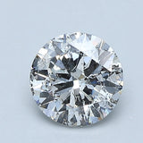 1 Carat Round - Natural Diamond - 1.19 - G - I2 - VG - VG - VG