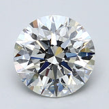 2 Carat Natural Diamond - Round - 2.01 - H - VS2