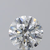 3.5 Carat Round - Natural Diamond - 3.51 - H - VS2 - EX - EX - VG
