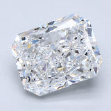 2 Carat Radiant Cut Natural Diamond - E VS2 - 2.01ct - VG Cut Grade