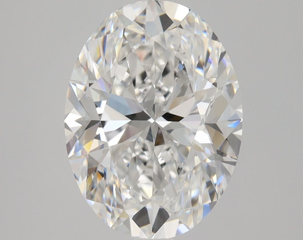 2 Carat Oval Cut Natural Diamond - E VS1 - 2.01ct - EX Cut Grade