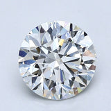 1.5 Carat Round - Natural Diamond - 1.51 - H - SI1 - EX - EX - EX
