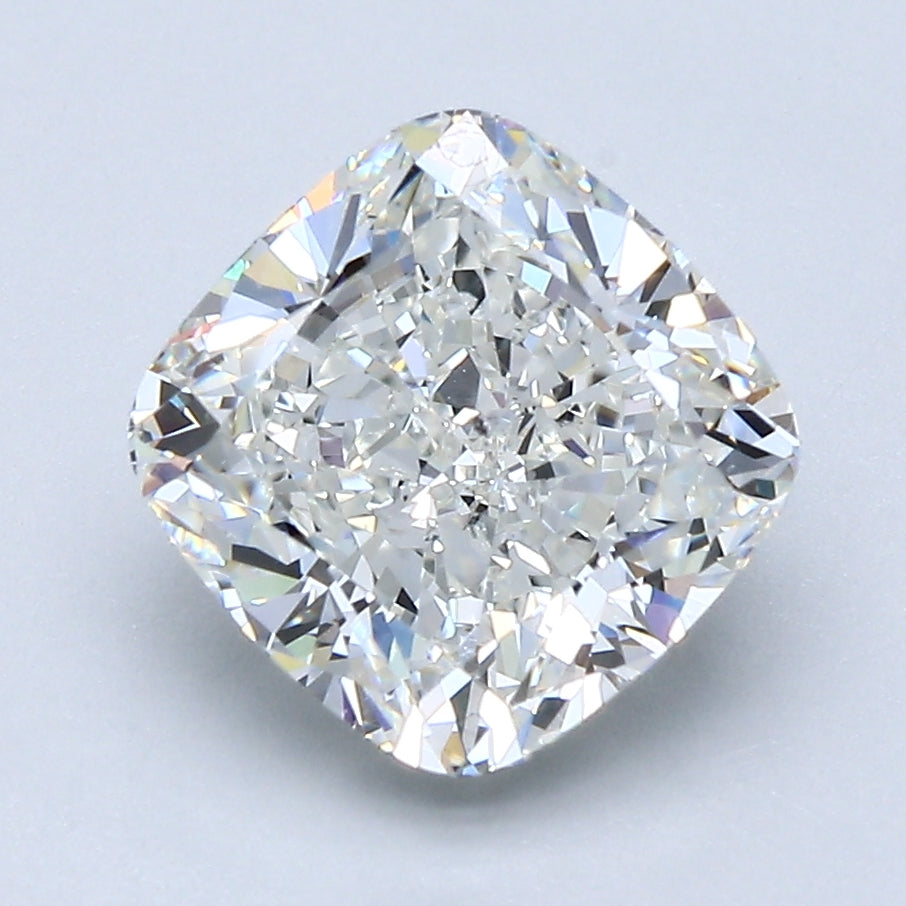 3 Carat Cushion Cut Natural Diamond - I SI2 - 3.11ct - VG Cut Grade
