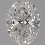 3/4 Carat Oval Cut Natural Diamond - D VVS2 - 0.85ct - VG Cut Grade