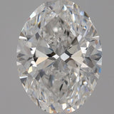 3/4 Carat Oval Cut Natural Diamond - D VVS2 - 0.85ct - VG Cut Grade
