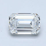 1 Carat Emerald - Natural Diamond - 1.32 - G - VVS1 - VG - EX - EX