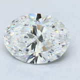 4 Carat Oval - Natural Diamond - 3.8 - D - SI1 - EX - EX