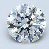 4 Carat Round - Natural Diamond - 3.91 - G - SI2 - EX - EX - EX