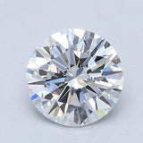 1 Carat Round - Natural Diamond - 1.36 - D - VS1 - VG - VG - G