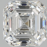 1 Carat Asscher Cut Natural Diamond - F VS1 - 1.2ct - G Cut Grade
